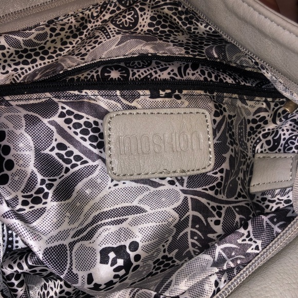 Imoshion Gray Vegan Leather Handbag Purse - Picture 7 of 8